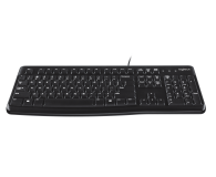 Logitech K120 Keyboard czarna USB - 57307 - zdjęcie 1